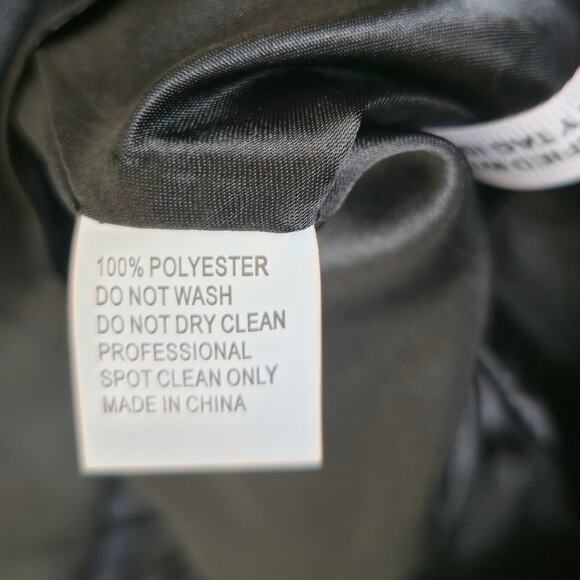 Mac Duggal Black Floral Brocade Bottom Strapless Maxi Dress Sz 2 - Picture 12 of 12